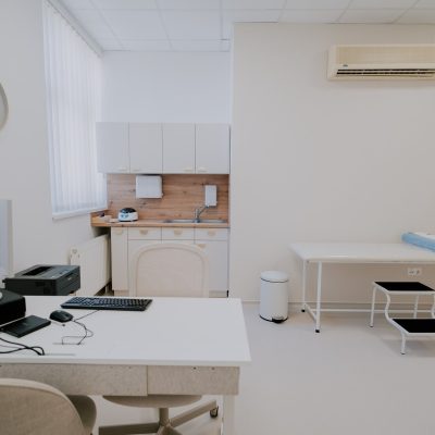 Fibonacci Clinic rendelői vizsgálati tér